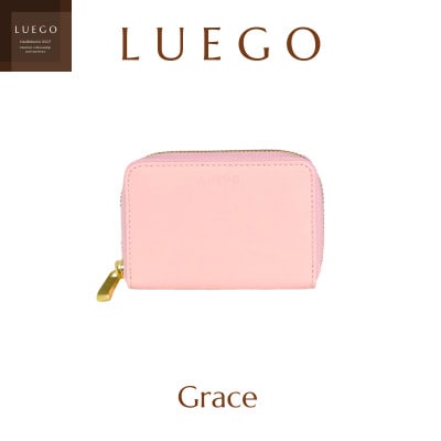 LUEGOのグレース ジャバラカードケース / ピンク