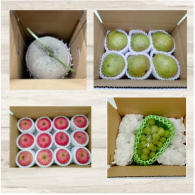 【発送月固定定期便】秋の風フルーツ定期便全4回