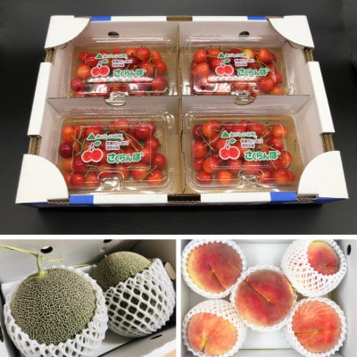 【発送月固定定期便】夏の山形フルーツ定期便全3回