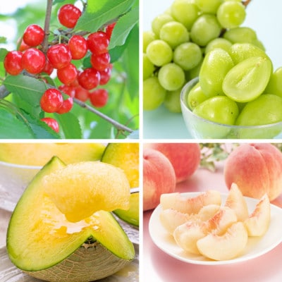 【発送月固定定期便】夕凪贅沢フルーツ定期便全4回