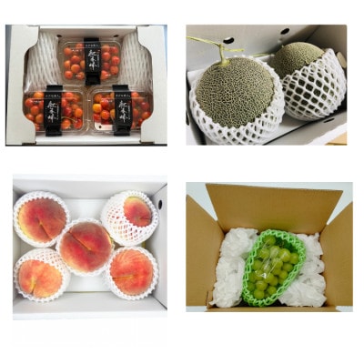 【発送月固定定期便】夕凪贅沢フルーツ定期便全4回