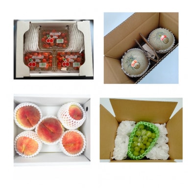 【発送月固定定期便】涼風フルーツ定期便全4回