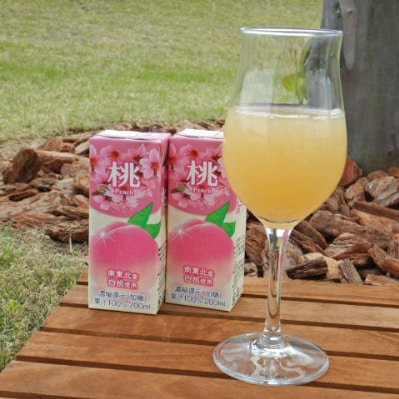 飲む山形 ごちそうジュース　桃ジュース　18本入り
