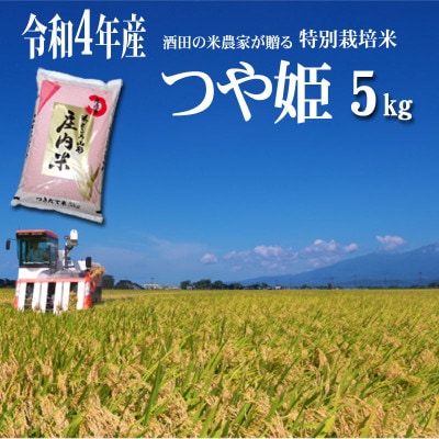 令和4年産　「庄内の米農家から直送!」　つや姫5kg