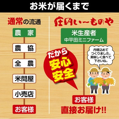 令和4年産　「庄内の米農家から直送!」　つや姫5kg
