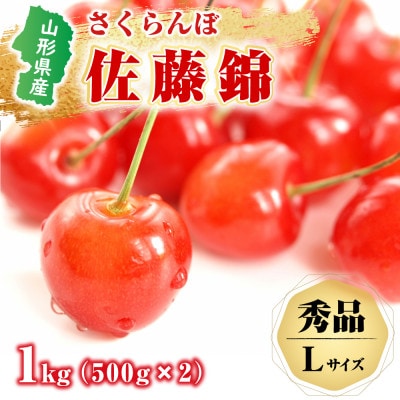 【先行受付(2025年度発送)】秀 山形県産さくらんぼ(佐藤錦)1kg