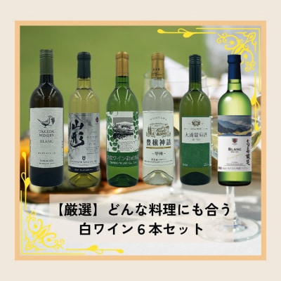 白ワイン辛口　6種類　計6本セット