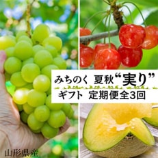 【発送月固定定期便】【令和6年度発送】みちのく　夏秋“実り”ギフト定期便 全3回 | ふるさと納税のお礼品