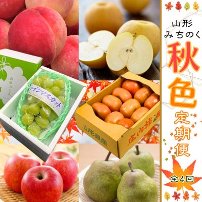 【発送月固定定期便】みちのく「秋色」定期便全4回