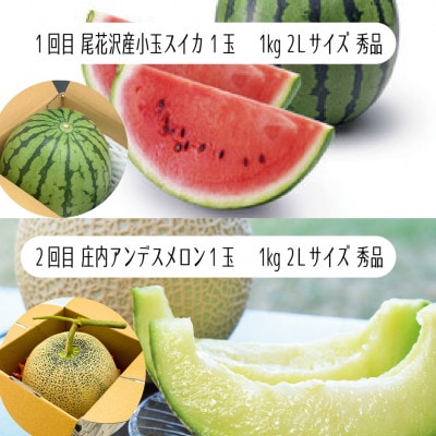 【発送月固定定期便】【令和9年発送】夏秋みちのくフルーツ定期便全4回