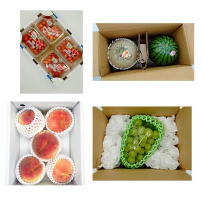 【発送月固定定期便】オススメ山形フルーツ定期便全4回