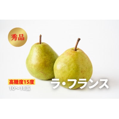 《2024年先行受付》西洋梨「ラ・フランス」　秀品　10～18玉　5kg