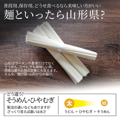 山形 蔵王 そうめん 40人前(1kg×4袋) 業務用 乾麺