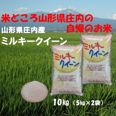 ☆令和6年産☆　山形県産ミルキークイーン10kg(5kg×2袋)