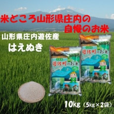 ☆令和5年産☆ 山形県産はえぬき10kg(5kg&times;2袋)