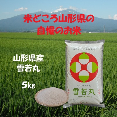 【令和8年産】山形県産雪若丸(精米)5kg