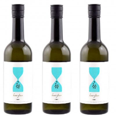 山田錦　朝日川酒造　アワーグラス　720ml　山田錦　3本セット