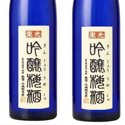 梅酒500ml　4本セット　県酒蔵　飲み比べ　東光　吟醸梅酒　辯天　純米　各500ml×2本　