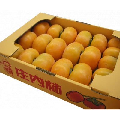 庄内柿　4kg　秀品　Lサイズ　23玉入　山形県産
