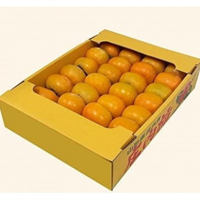 庄内柿　4kg　秀品　Mサイズ　25玉入　山形県産
