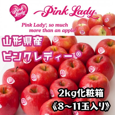 【2025年3月より順次発送】山形県産 希少品種ピンクレディー　2kg　化粧箱入り