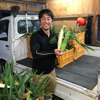 先行予約2025年発送　完熟ホワイトショコラ 明石農園  約5kg とうもろこし 山形県産