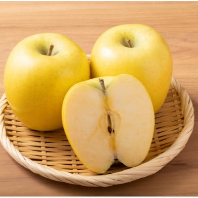 山形県産　シナノゴールドりんご2kg化粧箱　秀品　(5～9玉入り) 【2026年1月発送開始】