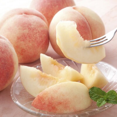 山形自慢の旬の白桃　秀品　約2kg(5～10玉)