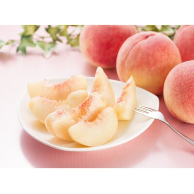 旬のおいしさ 山形白桃　約3kg(6～14玉)