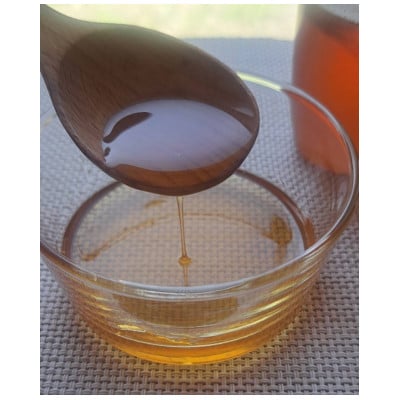 山形県産天然熟成はちみつ　さくらんぼ蜜340g×2本
