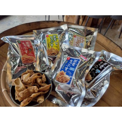そばチップス全5種　山形県産「でわかおり」を使用