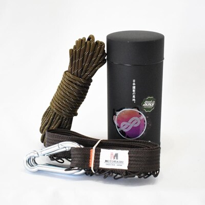 TOUGH CORD 鶯/TOUGH HOOK　チョコ セット　キャンプ用品