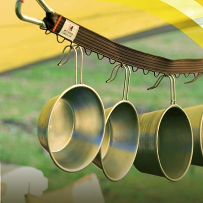 TOUGH CORD 鶯/TOUGH HOOK　チョコ セット　キャンプ用品