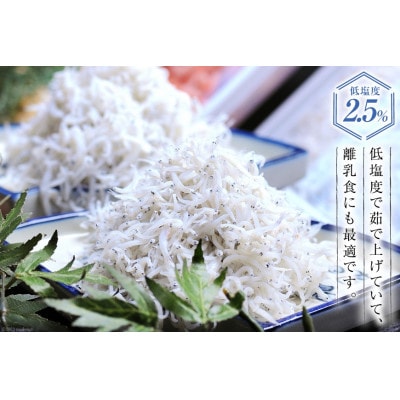 静岡県駿河湾のしらす干し100g×3パック・釜上げしらす120g×3パック