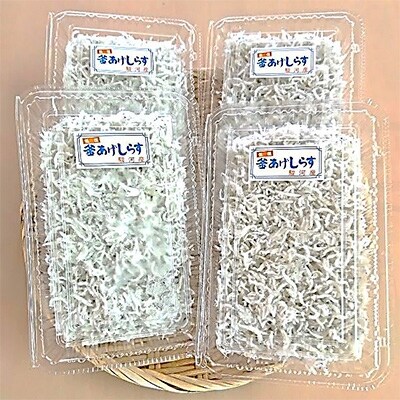 【2023年2月上旬発送】静岡県吉田港釜揚げしらす150g×12パック(冷凍)