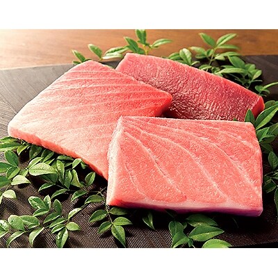 「2020年2月下旬発送」【化粧箱入り】まぐろづくし「彩」本鮪&目鉢鮪食べ比べ　ギフトセット