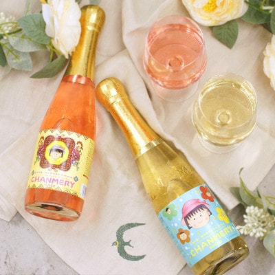 木村飲料 ちびまる子ちゃん シャンメリー ロゼ 360ml ×12本 ノンアルコール