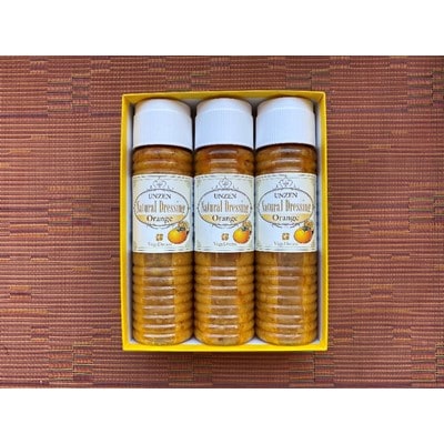 from雲仙「ナチュラルドレッシングみかん」150ml×3 