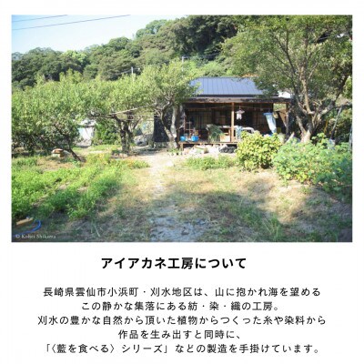 アイアカネ工房の藍で染め直しを承ります。(ワンピースサイズ※300g以内)