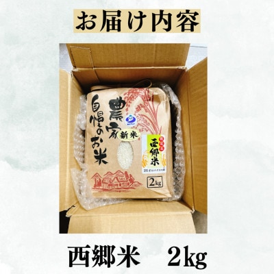 長崎雲仙市産 西郷米 2kg
