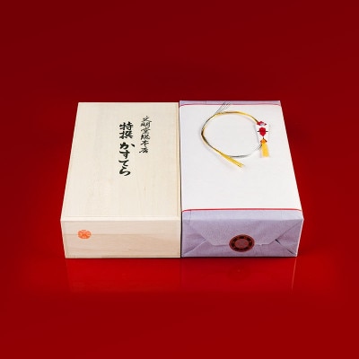 【文明堂総本店】特撰カステラ文明堂1.5号　木箱入り