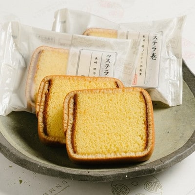 【毎月定期便】【文明堂総本店】カステラ巻　12個入全12回