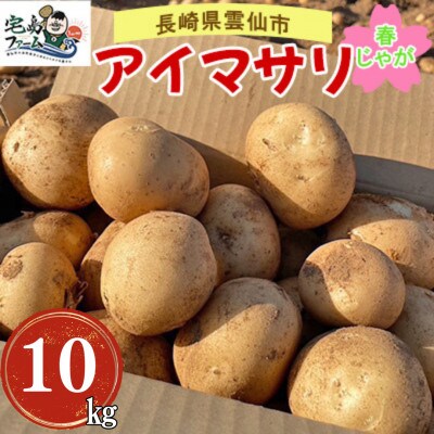 じゃがいも アイマサリ 10kg ～春～【じゃがいも専門農家 宅島Farm】