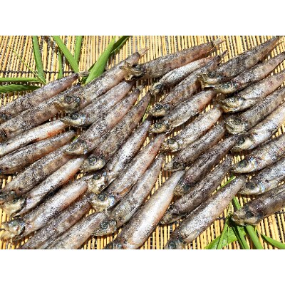 (潮騒の宿　丸徳)　茨城県産　めひかり天日干し　焼魚・唐揚げ　250g×4袋　