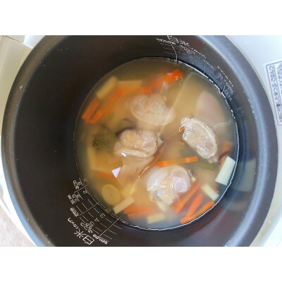 (潮騒の宿　丸徳)　はまぐり釜めし　炊き込みごはん　2～3人前　2合分