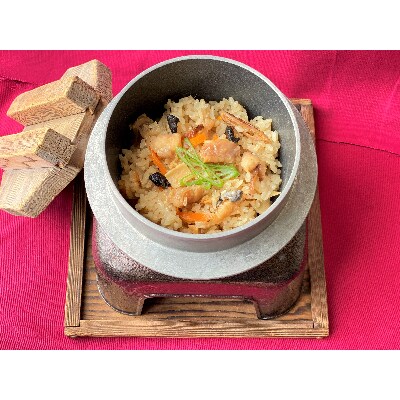 (潮騒の宿　丸徳) あんこう釜めし　肝入り　 炊き込みごはん　2～3人前　2合分　