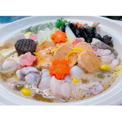 (潮騒の宿 丸徳)茨城郷土料理　あんこう鍋・あん肝・あんこう釜めしセット
