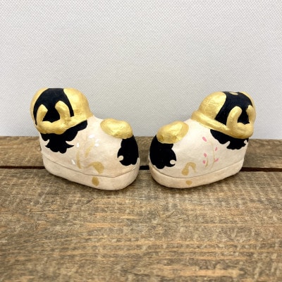 那珂湊張り子 犬筥　2体セット