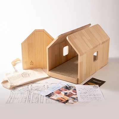 猫家具「ねこそらトンネルTAKUMI」現代の名工作【特許取得商品】