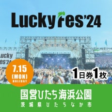 【7/15 1日券・1枚】LuckyFes&#039;24 チケット